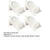 3/4Pcs Soap Dish with Drain High Strength Multipurpose Easy Cleaning