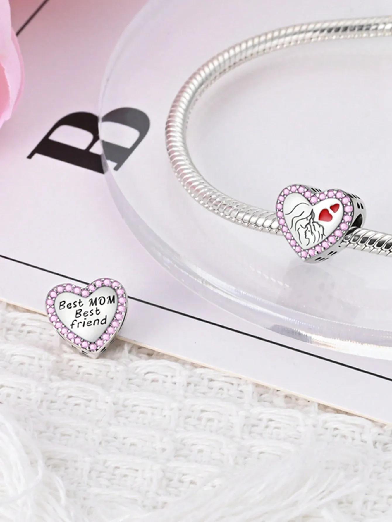 

Copper Plated Original Charms Mother S Day Love Mother Beads Fit Bracelet Women S Jewelry Gift