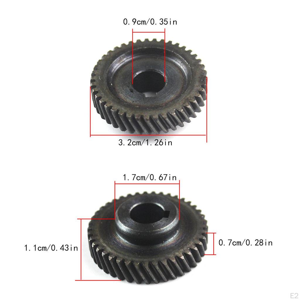 Metal Gear, Transmission High Performance Sturdy Motor Pinion Gear Accessories, Power Tools