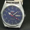 REFURBISHED VINTAGE SEIKO 5 AUTOMATIC 6309A JAPAN MENS BLUE DIAL WATCH a441341-5 Sk-a441341