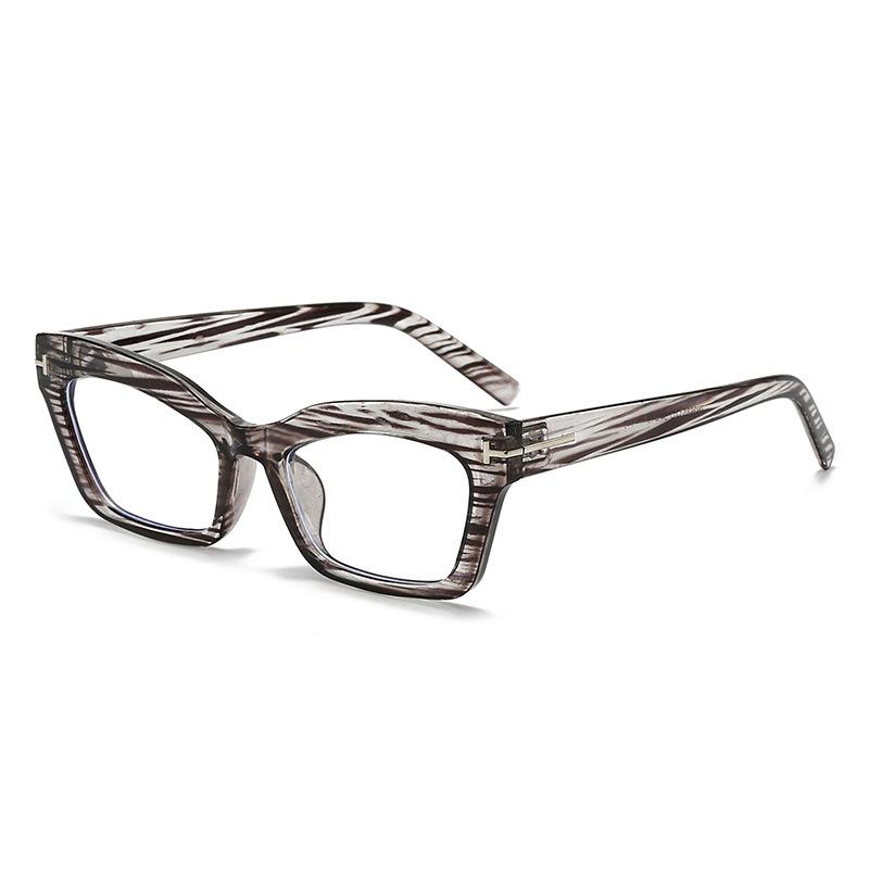 Glasses Frame Anti-blue Glasses T-word Black Frame