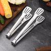 304 Stainless Steel Steak and Food Tongs for Kitchen and Barbecue