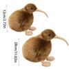 Soft Stuffed Kiwi Bird Plushie 12/28cm Cartoon Kiwi Plushie Cartoon Small Plush Toy  for Kids