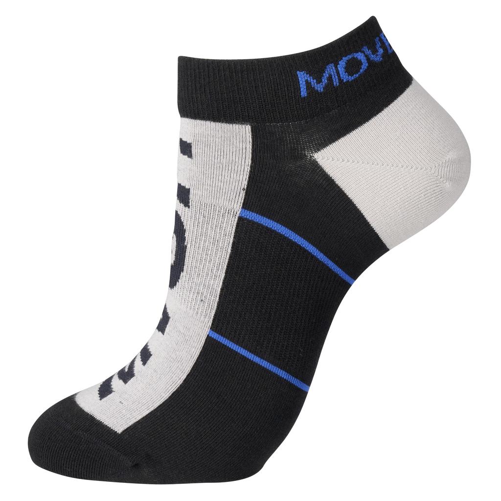 Move Sports Descente 1 Ankle Arch BK00 Socks, Pair, Length, Support, Training, Walking, Running, (ST5SSO11U)