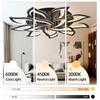 Modern LED Ceiling Light Fixture Flower Design Chandelier Dimmable Home Lighting Kitchen Living Room Bedroom Ceiling Lamp Lustre