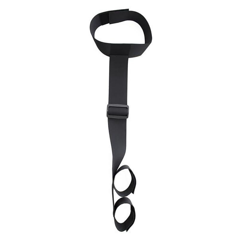 Adjustable Nylon Hand-Cuffs Braces Neck Cuffs Collar Back Strap SM Bondage Slave Restraint Couple Flirting Sex Toy For Lovers