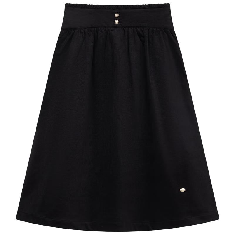 Teenie Weenie Bear Simple A-Line Long Skirt S