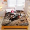 Cool Sports Car Printed Fitted Sheet,racing Car Bedding Set with Pillowcas,Adult Children Bedroom Bed Cover Set