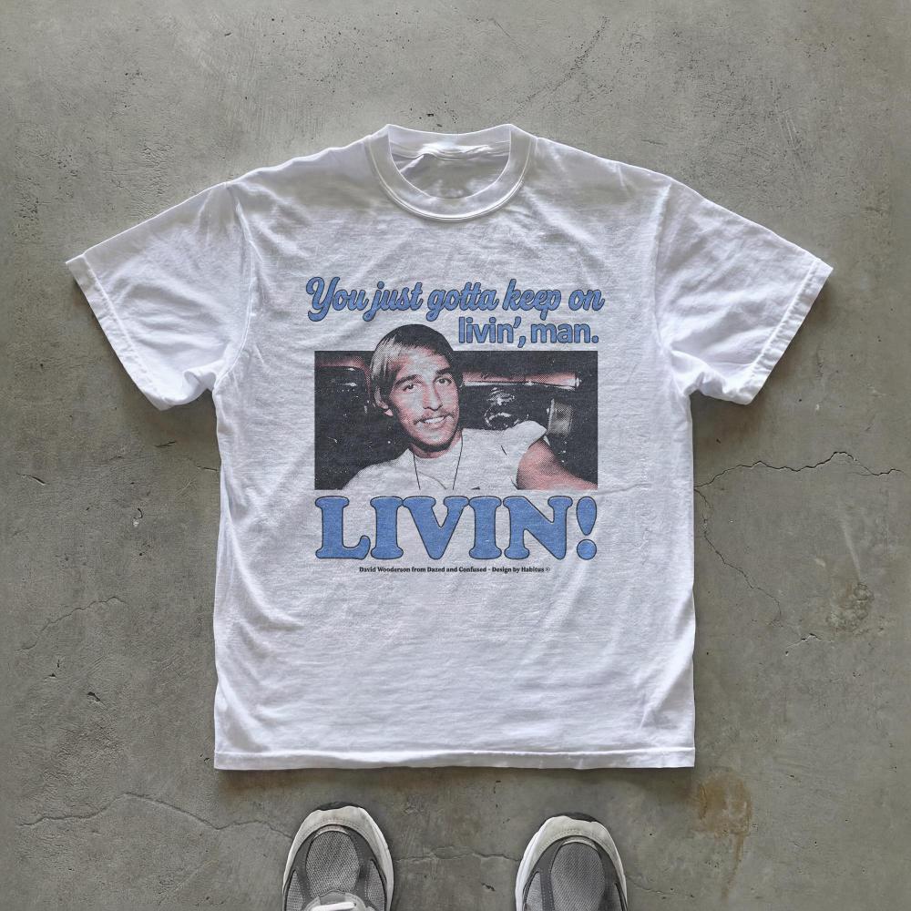 Dazed and Confused TShirt Vintage Movie Graphic Tee Clothing Graphic Short Sleeve Shirt Unisex Unisex Women AllSeason M