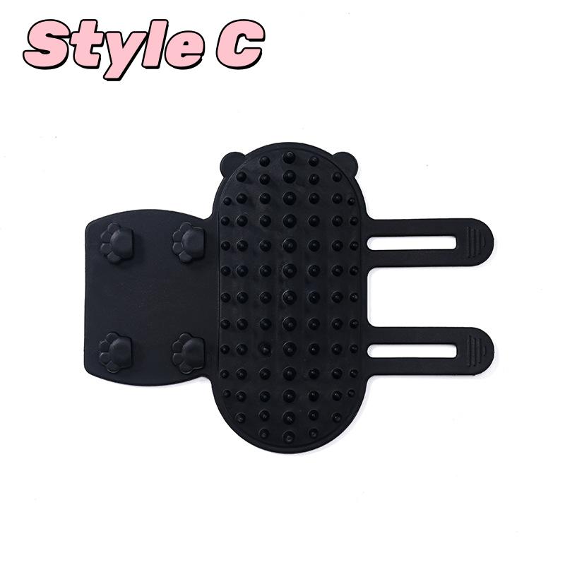 2/1PCS Pet Cat Hair Removal Massage Comb Cat Scratching Rubbing Brush Grooming Self Cleaning Wall Corner Scratcher Comb Pet Care