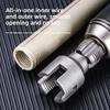 1/2 3/4 Inch PPR Water Pipe Internal Thread Opener For PVC Plastic Pipe Thread Tap Hand Electric Drills Hand Tools