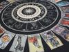 RELIGHT Tarot Magic Wall Interior Curtain 100 X 75 Tapestry, Magic, Divination, Tricks, Hanging, (Black (Tarot Cards, Thin), Cm)