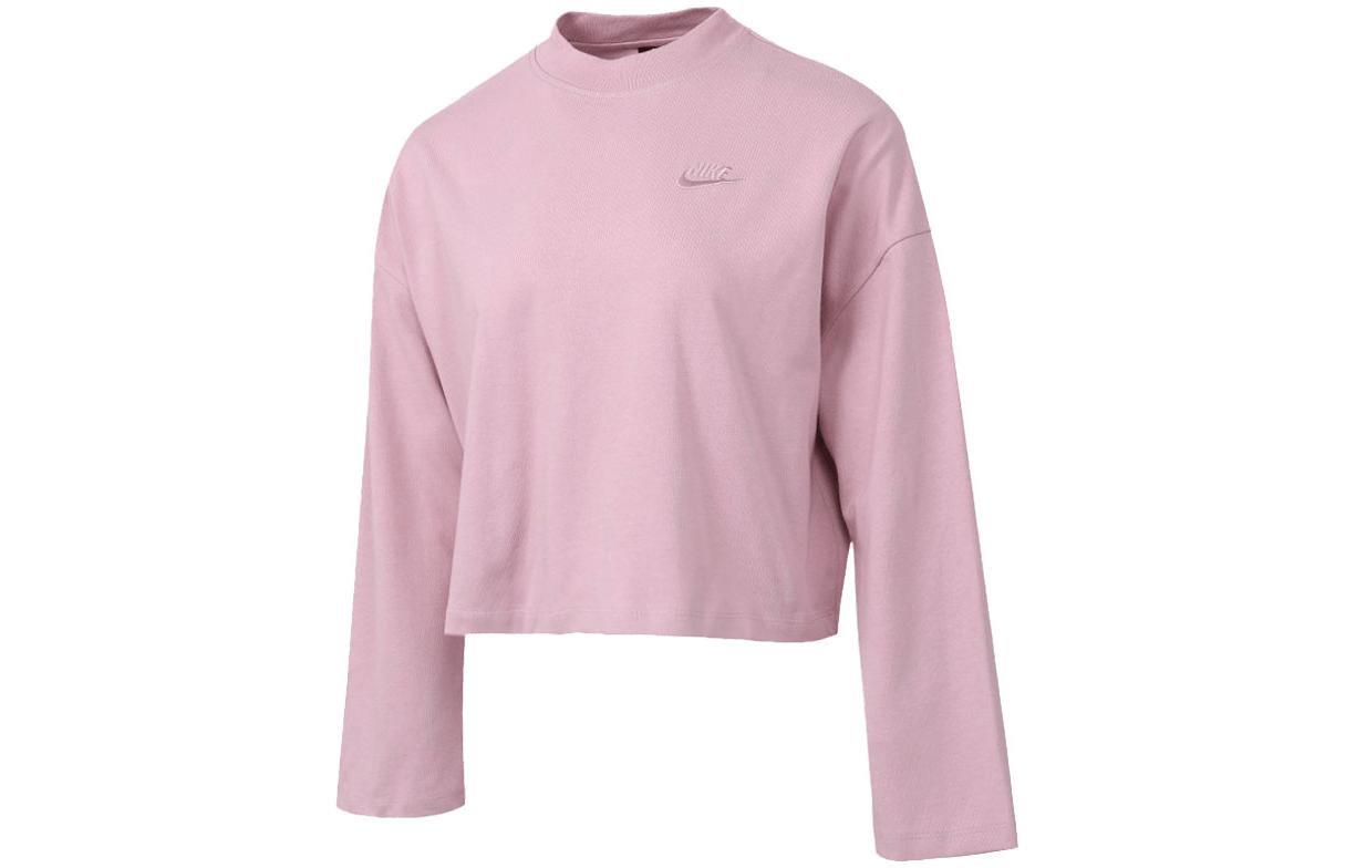 Nike Sports Life Collection Drop Shoulder Sleeve T Shirt Women s Pink CZ3557-516 L