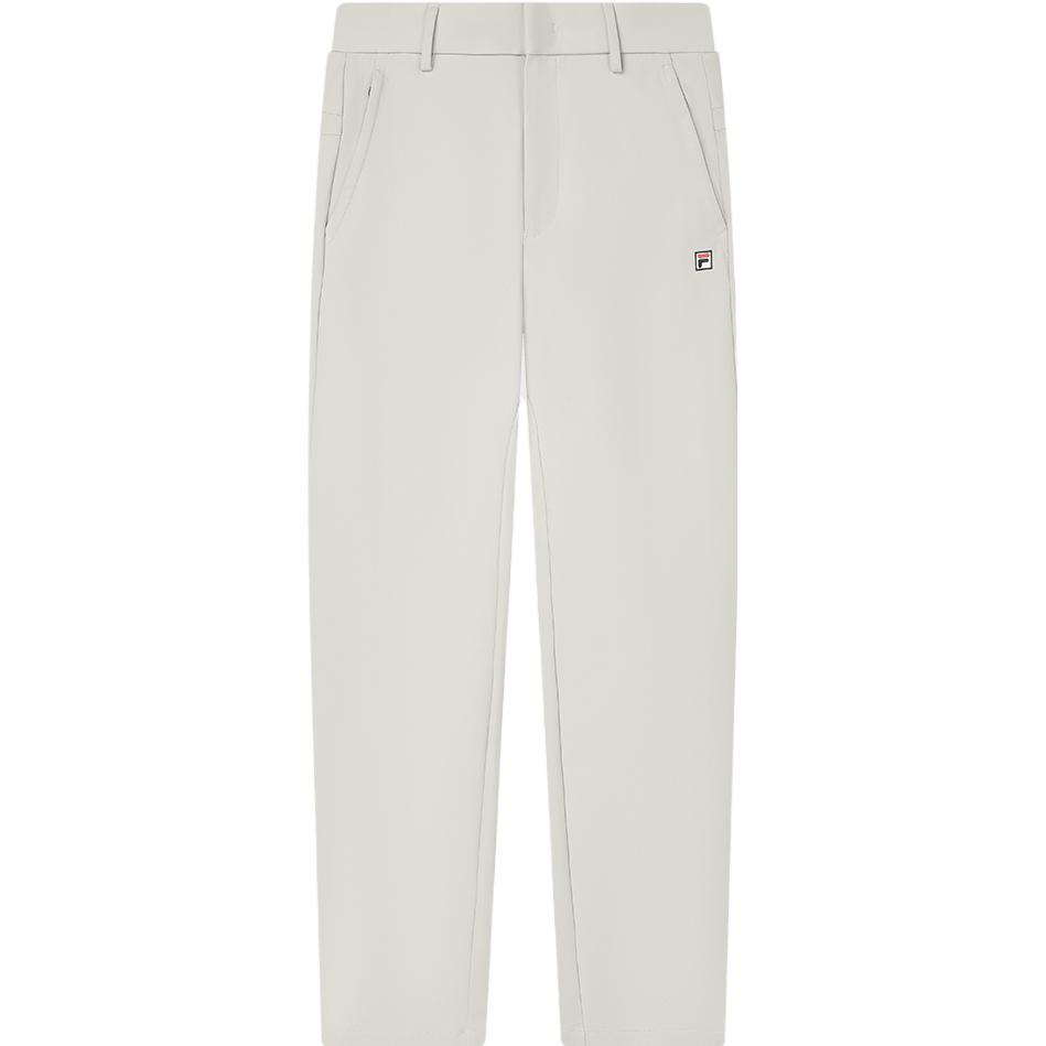 FILA 2023 Winter New Woven Long Pants Basic Casual Pants Men Bottoms Peace-Gray F11M341801F-GY
