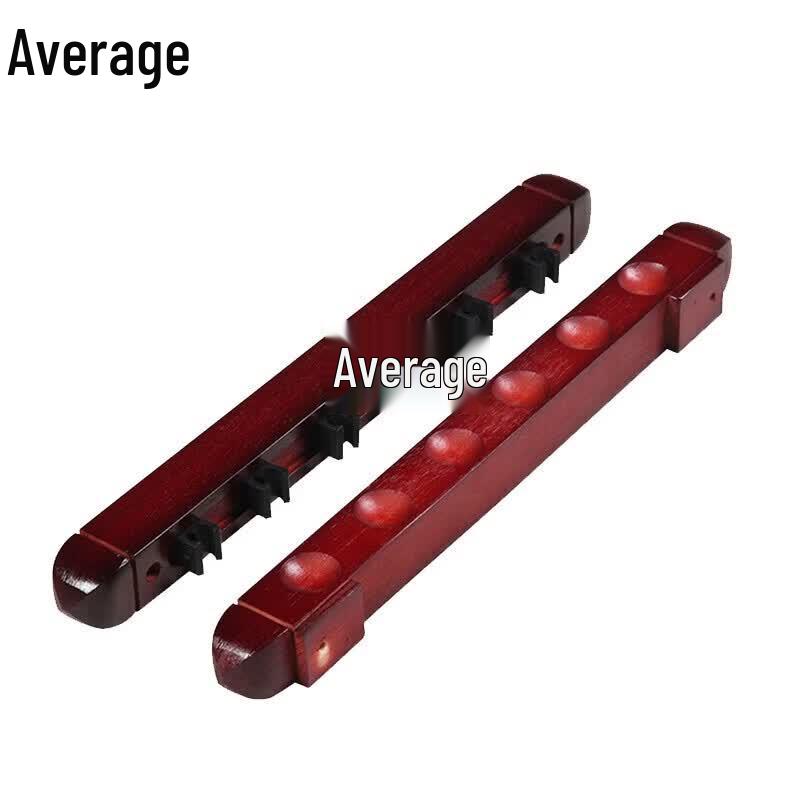 Wall-Mounted Billiard Cue Rack