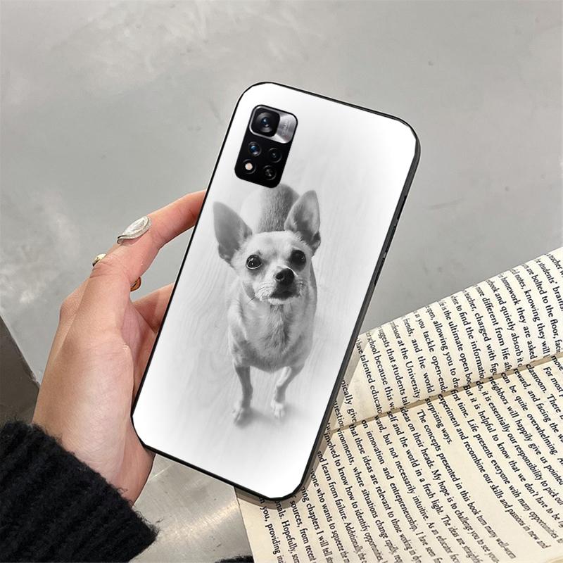 Pouzdro na telefon čivava Puppy Dog pro Xiaomi Redmi note 13 12 Pro 11S 11 10 Pro 10S 12S Redmi 10 9C 13C
