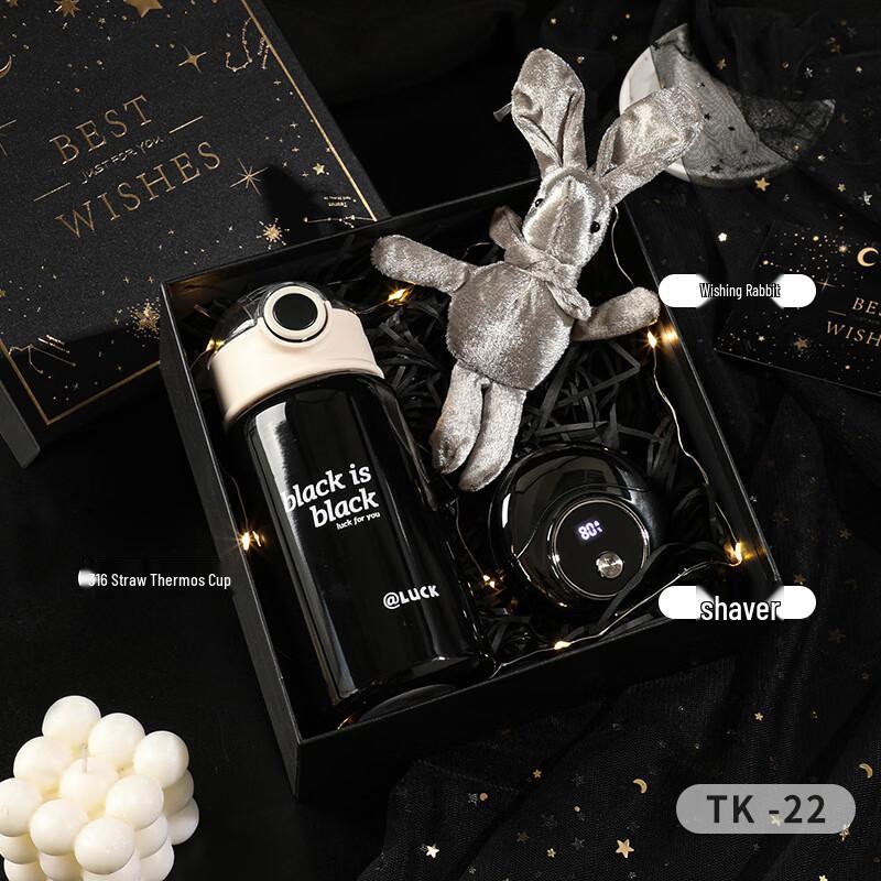 Premium 316 Stainless Steel Straw Cup Gift Set TK-22
