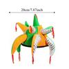 Cool Colourful Clown Joker Caps Tentacle Shaped Carnival Party Hat Clown Hat  Halloween