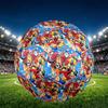 One Piece Print Size 5 Soccer Ball, PU Wear Resistant Football for Match Training and Daily Practice, Birthday Gift for Soccer Fans