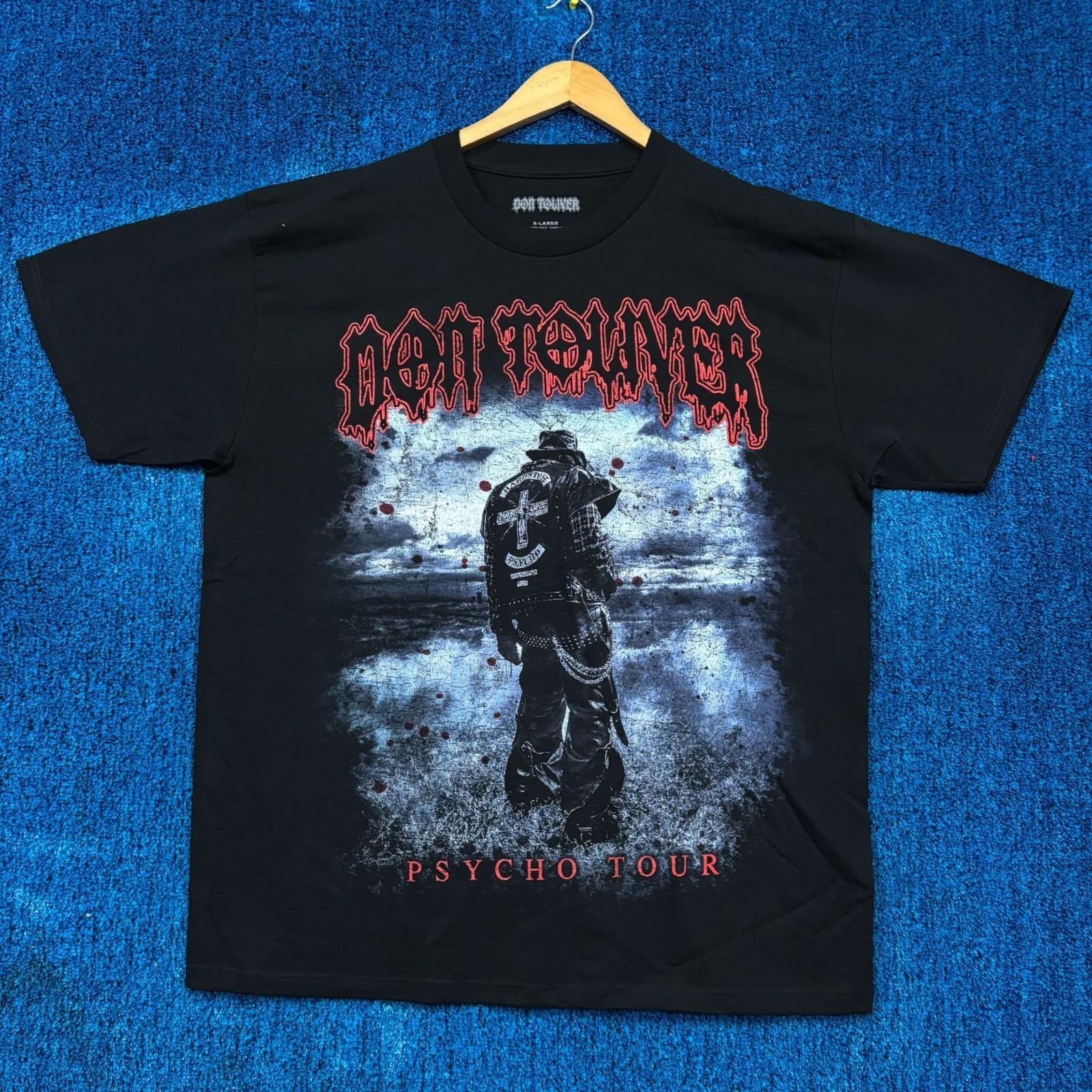 Don Toliver Psycho Tour Rap T-Shirt Size Extra Large Unisex T-Shirt M