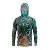Quick-Dry UV Protection Fishing Shirt With Hood Neck Cover Outdoor Fly Casting