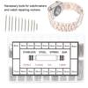 270 Stück 8-25mm Größe Uhrenarmband Ohr-Sets Edelstahl Uhrenarmband Stifte Uhrenwartung