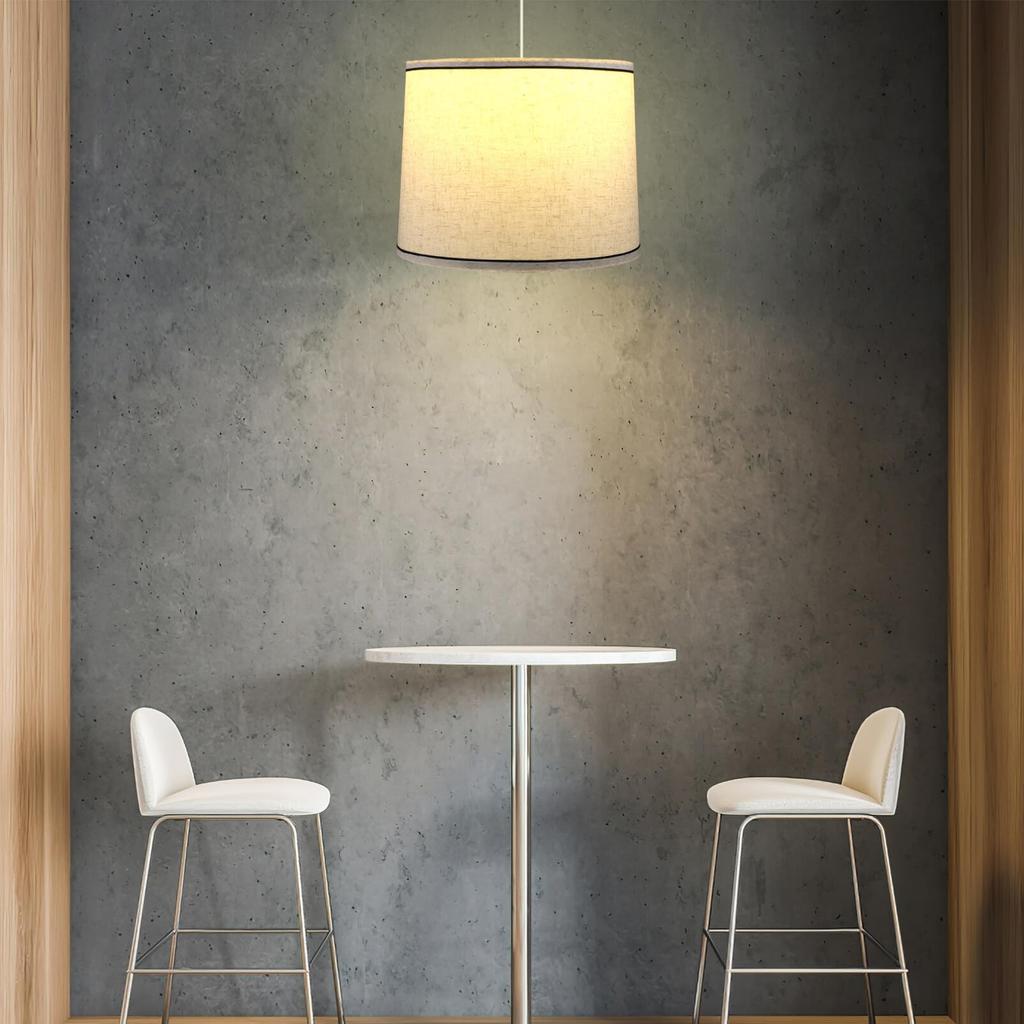 BESTOYARD Lampshades, Table Lampshades, Replacement Lampshades for Desk Lamps, Decorative Lamp Bulb Covers, Fabric Indoor Lighting, Japanese-Style