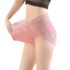 High-Waist Lace-Trim Modal Women's Briefs - Plus Size, Breathable & Comfortable