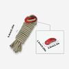 Reflective Paracord Tent Guyline Rope Outdoor Camping Canopy Rope Tent Lanyard Strap Clothesline Rope Easy to Use