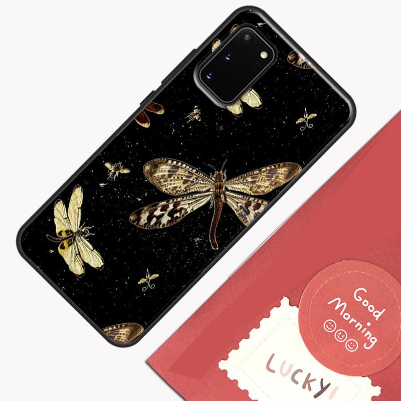 Dragonfly Case For Samsung Galaxy S22 S21 S23 Ultra Note 20 S8 S9 S10 Note 10 Plus S20 FE Back Cover