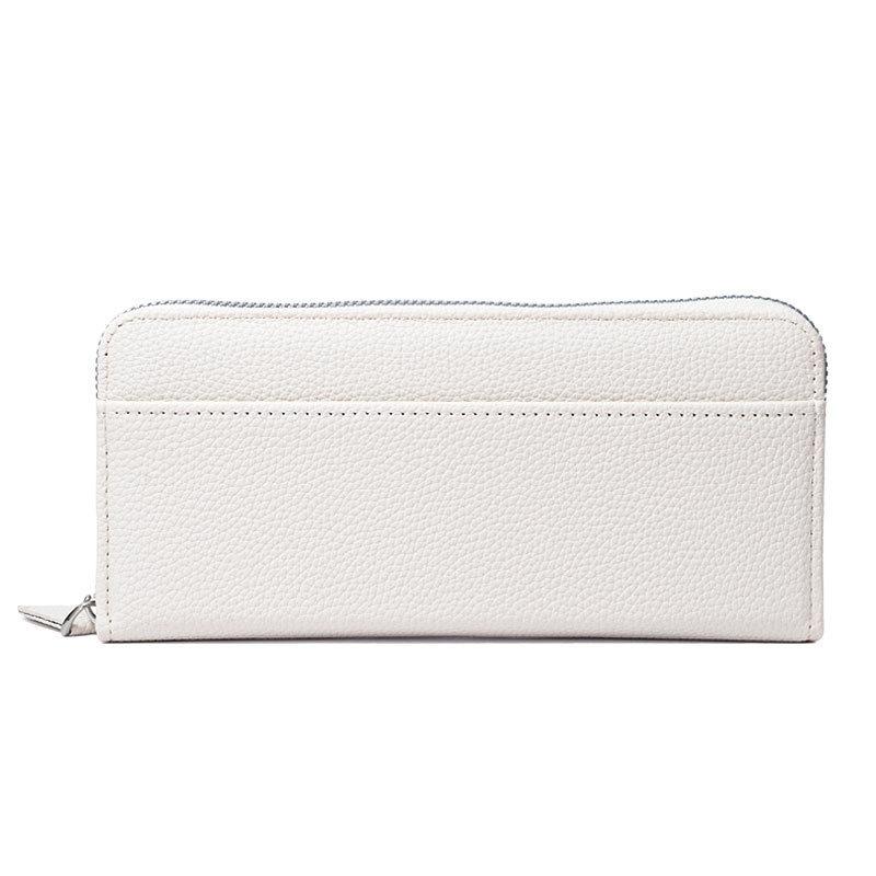 

2025 новый женский кошелек женский высококлассный длинный кошелек студенческий женский инс женский кошелек рука белый
