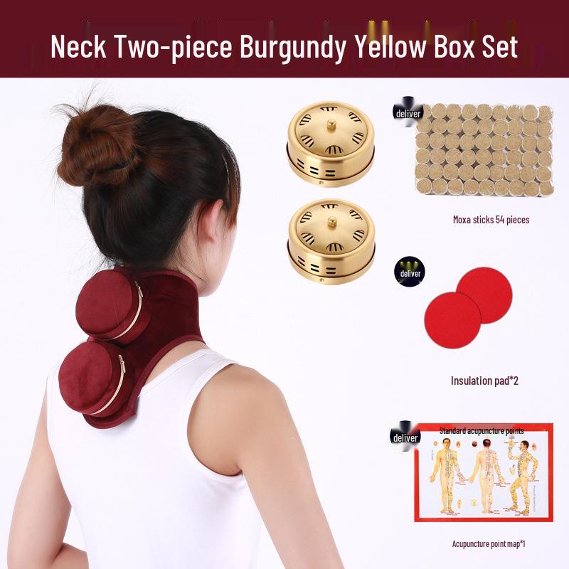 Moxibustion Knee Pads: Anti-Scald Hot Compress, Multi-Section Leg Relief