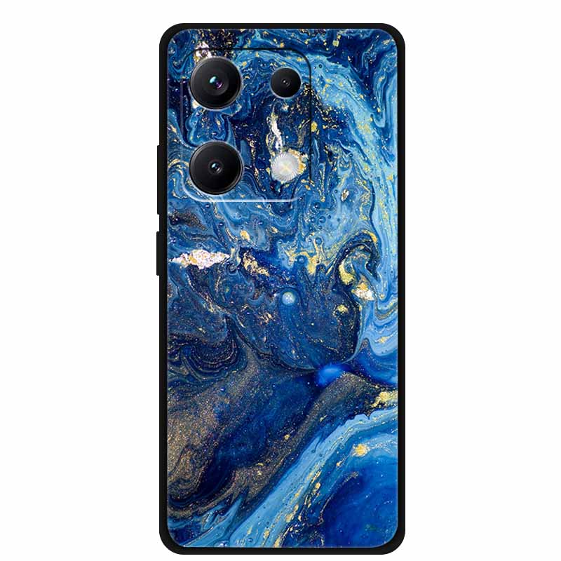 For Redmi Note 14S Case Note14S Marble Back Soft Cover Bumper TPU Phone Case For Xiaomi Redmi Note 14 S Silicone Shells Funda