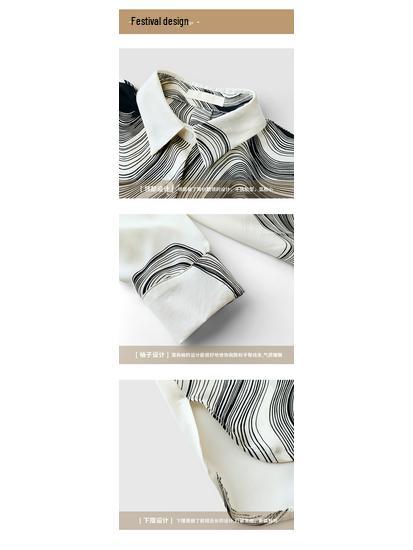 Autumn 2024 Korean-Style Loose-Fit Slimming Casual Women's Fashion Shirt