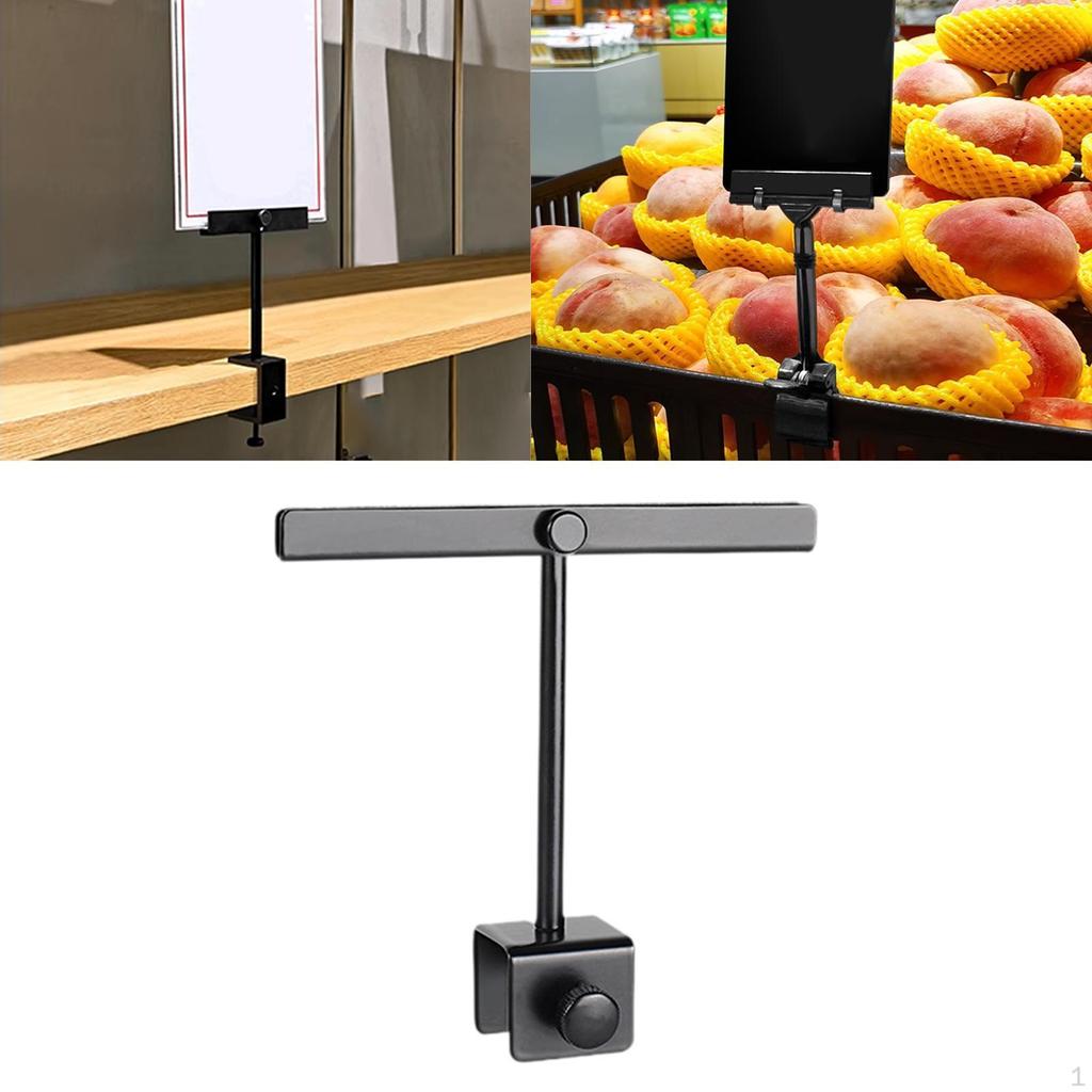 Clip for Sign Holder, Price Tag Display Shops And Stands