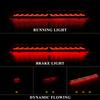 For Toyota Hilux Revo 2015 2016 2017 2018   Car LED Bumper Light Brake Dynamic Turn Signal Indicator Reflector