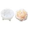 Stereo Peony Flower Gypsum Candle Silicone Mold Resin Epoxy Halloween Crafts DIY Ornament Jewelry Candle Making Tool