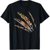 Tiger Eye For Men Women Claw Animal Siberian Tiger Face T-Shirt