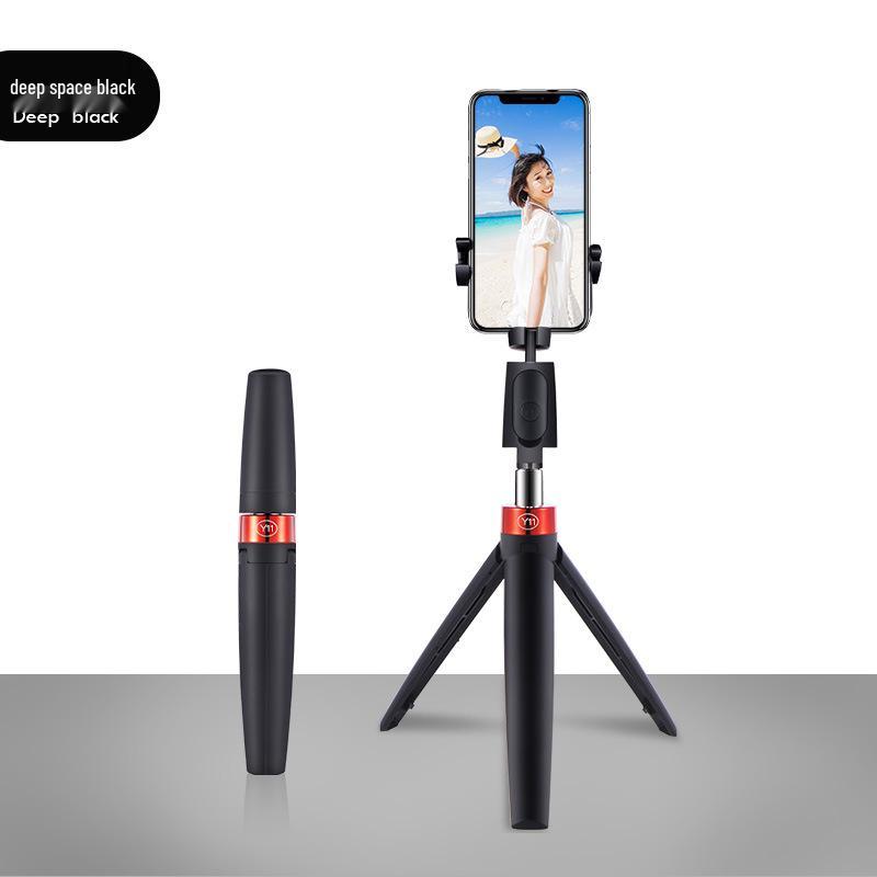 Y11 Mobile Bluetooth Selfie Stick Tripod: Portable, Retractable, Foldable, Rotating Stand for Outdoor Live Broadcasts
