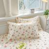 Cotton Pillowcase 48x74cm Soft Breathable Plain Solid Color Envelope Adult Single Pillow
