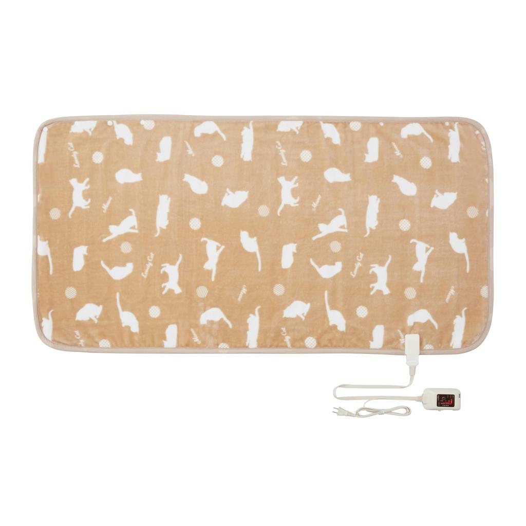 Sugibo Waschbare Warme Heizdecke Hergestellt in Japan Elektrische Decke Einzelgröße 70 x 140 cm Mit einem Timer, um zu verhindern, dass Sie vergessen, sie auszuschalten