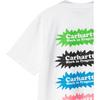 Carhartt WIP S/S Bam T-Shirt Logo Letter Print Crew Neck Short Sleeve T-Shirt Men T-Shirts White I033162-02-XX