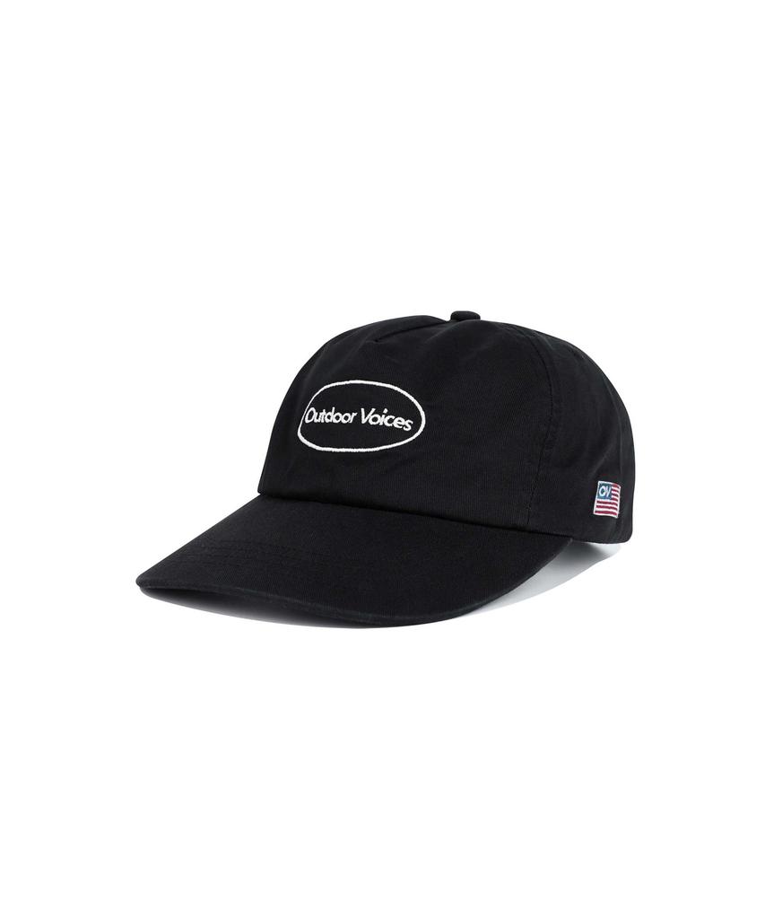 Ausdoeoboiseu Oval Logo 5P Cap (Black)