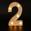Buchstaben Lampe Leuchtendes Alphabet LED Lichter Dekoration Nachtlicht für Zuhause Hochzeit Geburtstag Weihnachten Party Dekoration
