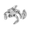 Fashion Punk Silver Ear Cuff Alloy Jumping Frog Ear Clip Cuff Earring