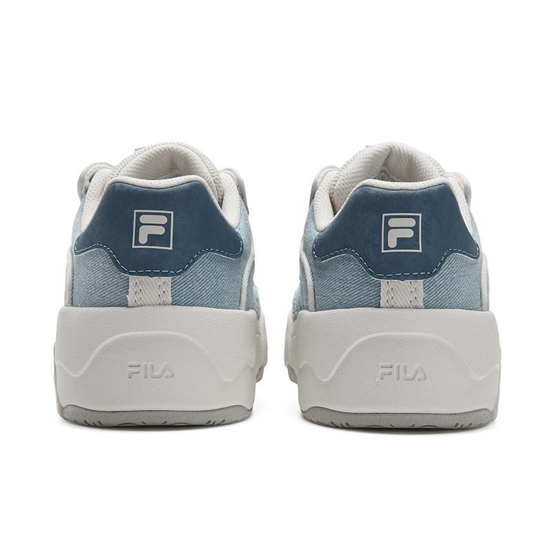 Fila Omelette Casual Classic Retro Waterproof Durable Low-Top Sneakers Women sneakers Ocean-Blue F12W542203FBO