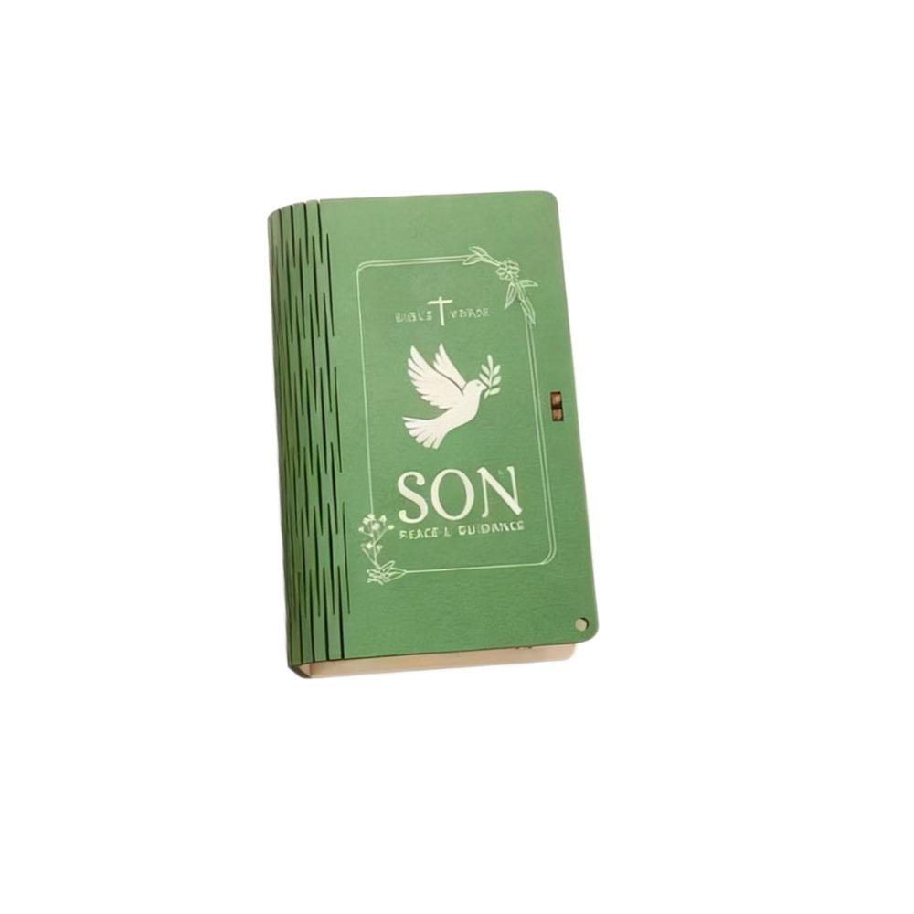 150 Cards Set Bible Verse Cards Handmade Bible Study Bible Verses Box Daily Inspiration Wooden Storage Church Events