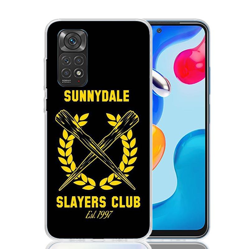 The Vampire Slayer Buffy Phone Case For Xiaomi Redmi Note 15 14 13 12S 12 Pro Plus 11S 11E 11 11T 10S 10 Art Soft Pattern Cover
