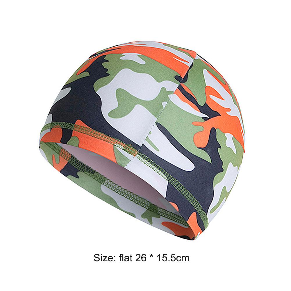 Cycling Helmet Cap Ice Cloth Motorcycle Sports Hat Bicycle Headscarf Helmet Quick Drying Sweat Wicking Hat Run Cooling Skull Cap