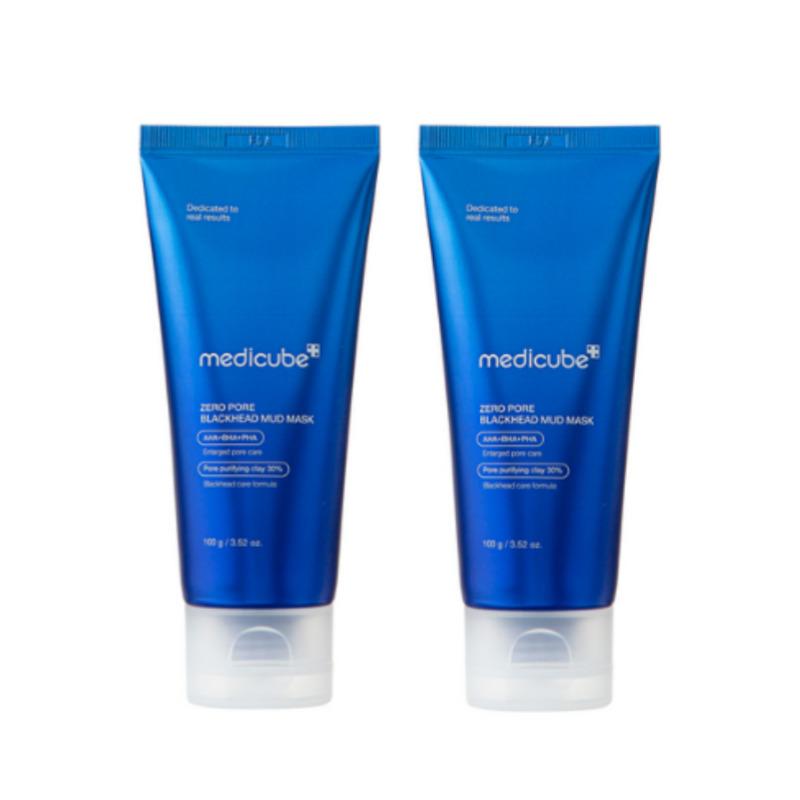 Medicube Zero Pore Blackhead Mud Pack 100g (2 Pieces) – Deep Cleansing Clay Mask